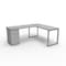 We'Re It Connect It L-Shaped Desk, 77 in D X 30 in H, 60 in W X Thermally Fused Laminate DI60304824L1BBF-BS-GO - alternate 5